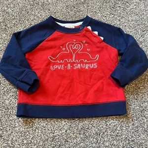 Cat & Jack Baby Love-A-Saurus Dinosaur Shirt